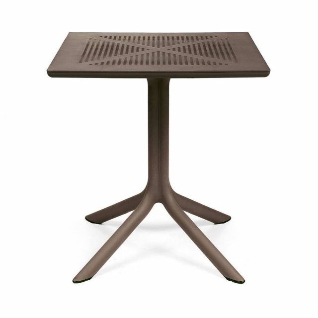 Nardi Clip 70 dining table tabacco