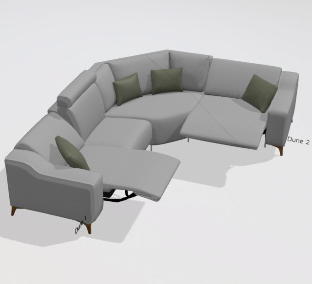 Fama Fama Atlanta corner sofa - D1+N+N+Z+M+D2