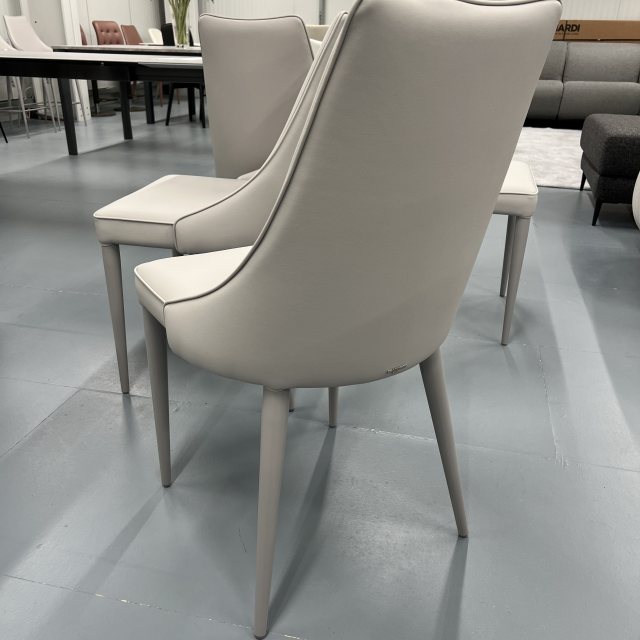 Bontempi Casa 4 x Bontempi Casa Clara dining chairs 4090 - covered in TR516 faux leather