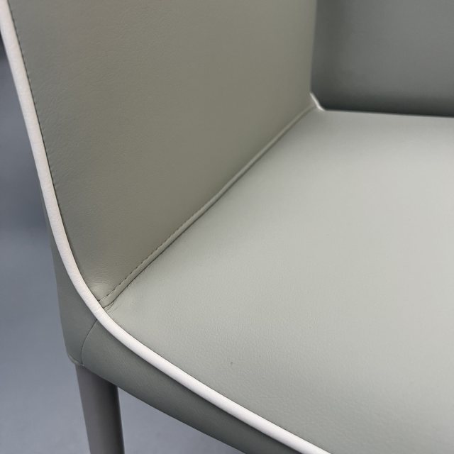 Bontempi Casa 2 x Nata dining chairs-4076-M097- covered in TR521