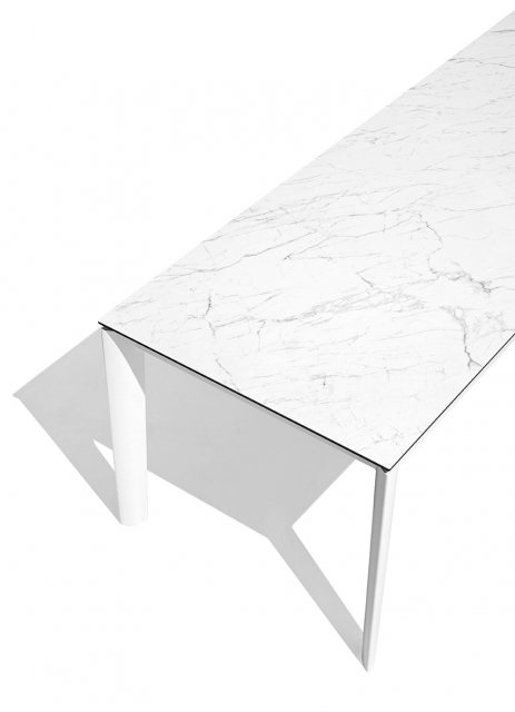 Connubia Calligaris Lord table in white