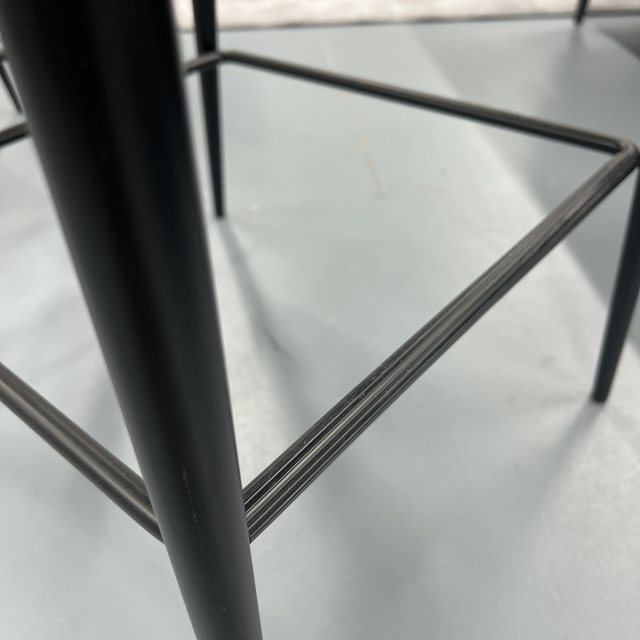 Bontempi Casa 2 x Bontempi Ingenia Matilda low barstools - covered in TR519-M055