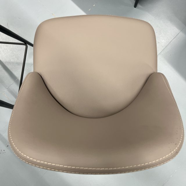 Bontempi Casa 2 x Bontempi Ingenia Matilda low barstools - covered in TR519-M055