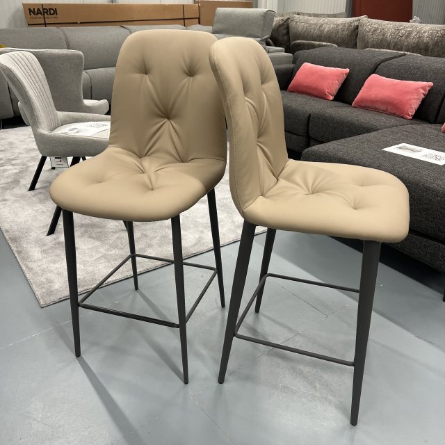 Bontempi Casa 2 x Bontempi Ingenia Spring low barstools - TR518-M310