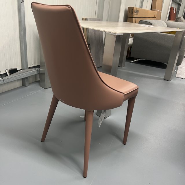 Bontempi Casa 1 x Bontempi Casa Clara wrapped dining chair - covered in nappa leather PR23T