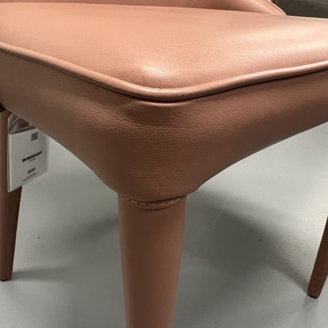 Bontempi Casa 1 x Bontempi Casa Clara wrapped dining chair - covered in nappa leather PR23T