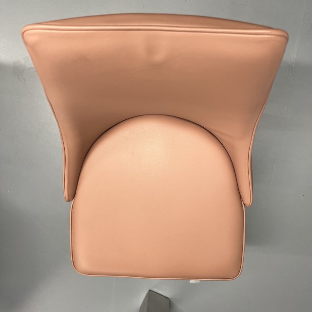 Bontempi Casa 1 x Bontempi Casa Clara wrapped dining chair - covered in nappa leather PR23T