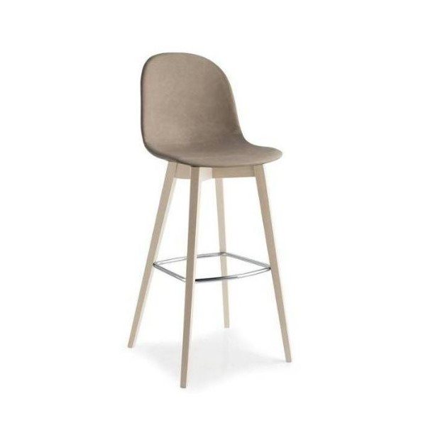 Connubia Calligaris Academy barstool - wooden leg - CB1673