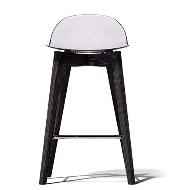 Connubia Calligaris Academy barstool - wooden leg - CB2165