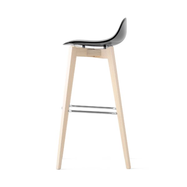 Connubia Calligaris Academy barstool - wooden leg - CB2166