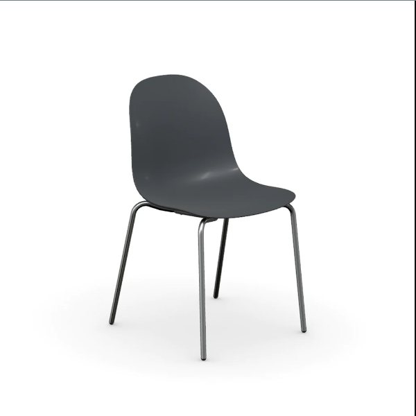 Connubia Calligaris Academy dining chair - metal leg - CB1663