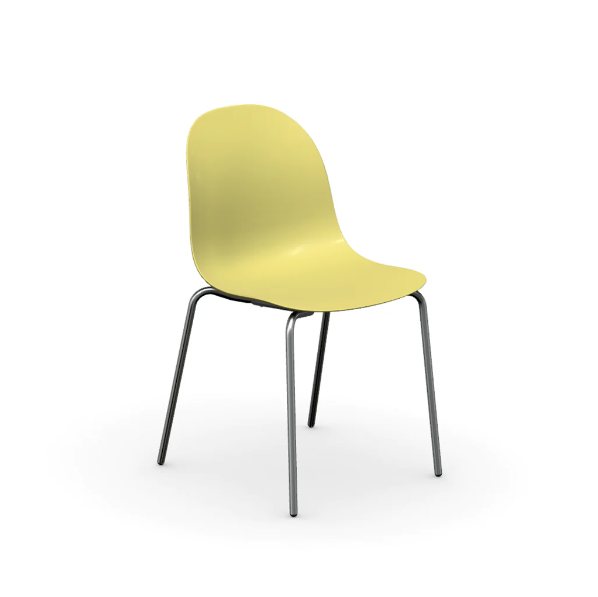 Connubia Calligaris Academy dining chair - metal leg - CB1663