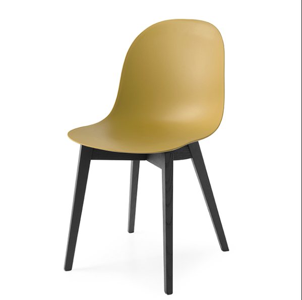 Connubia Calligaris Academy dining chair - wooden leg - CB2159