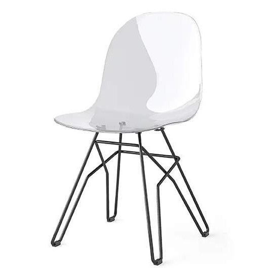 Connubia Calligaris Academy dining chair - metal leg - CB2171