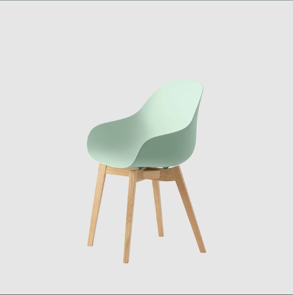 Connubia Calligaris Academy dining chair - wooden leg - CB2142