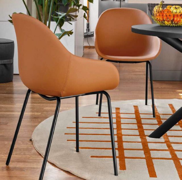 Connubia Calligaris Academy dining chair - metal leg - CB2137