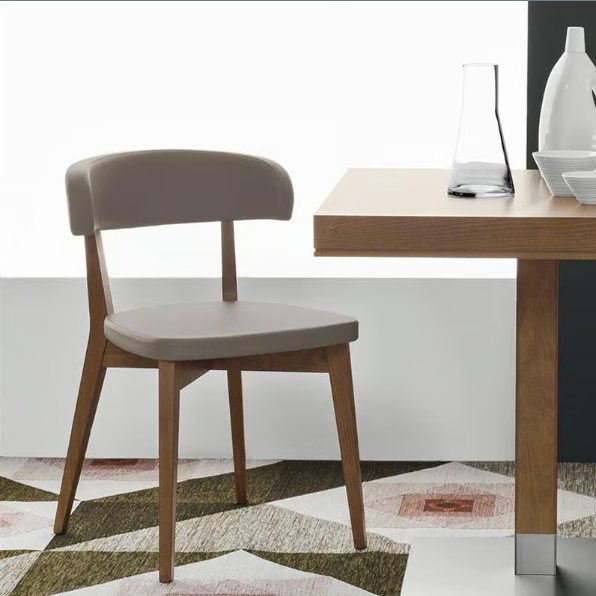 Connubia Calligaris Siren dining chair - wooden leg - CB1536