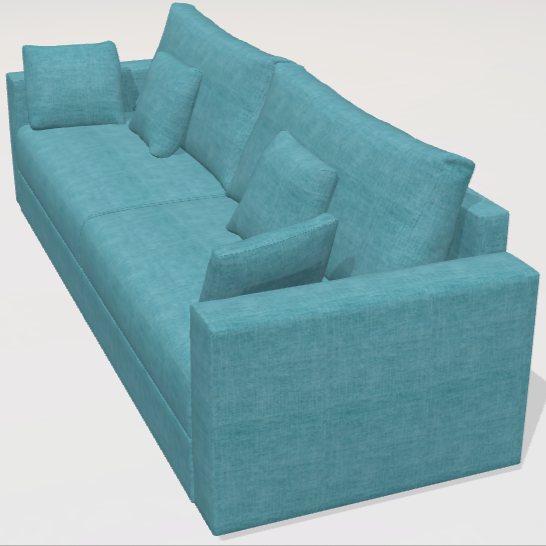 Fama Hector sofa 4 - low arm
