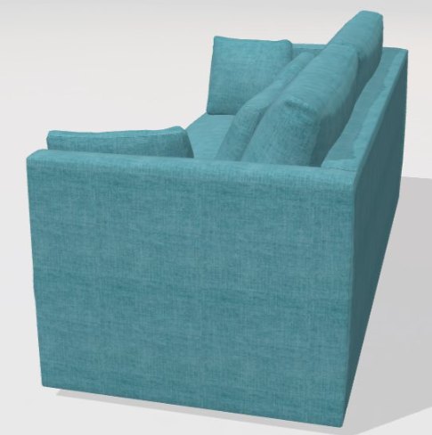 Fama Hector sofa 3 - high arm