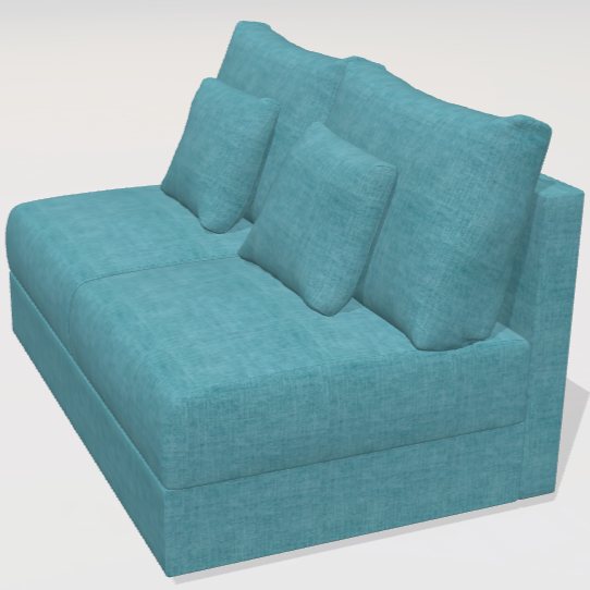 Fama Hector 2 armless sofa module