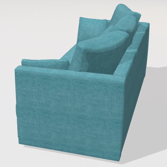 Fama Fedra sofa 3 - high arm