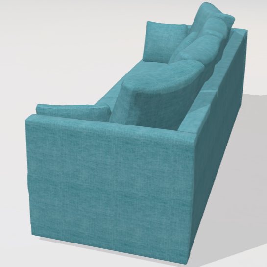 Fama Fedra sofa 4 - high arm