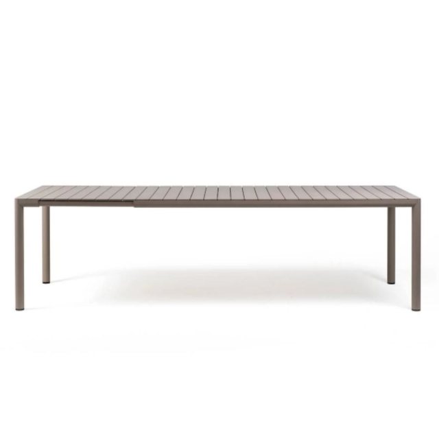 Nardi Tevere outdoor extending dining table tortora