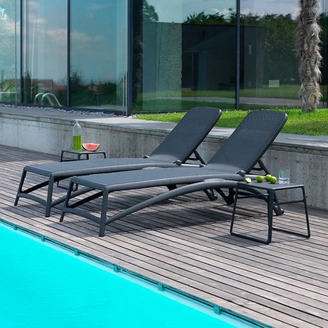 Low sun lounger table