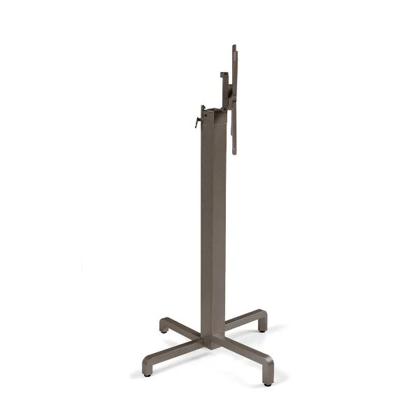 Nardi Ibisco folding outdoor High table base - verniciato tabacco