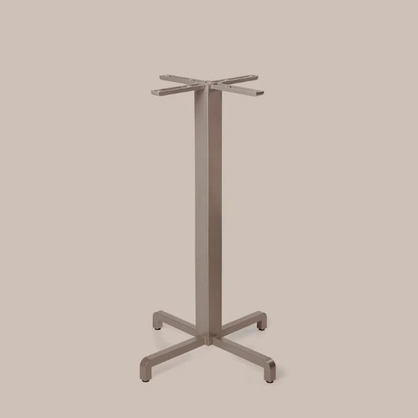 Nardi Fiore outdoor High table base - verniciato tortora