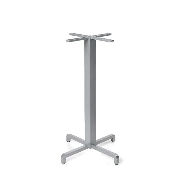 Nardi Fiore outdoor High table base - verniciato argento