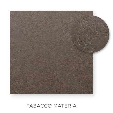 Nardi Piano Laminato square table top - tabacco materia