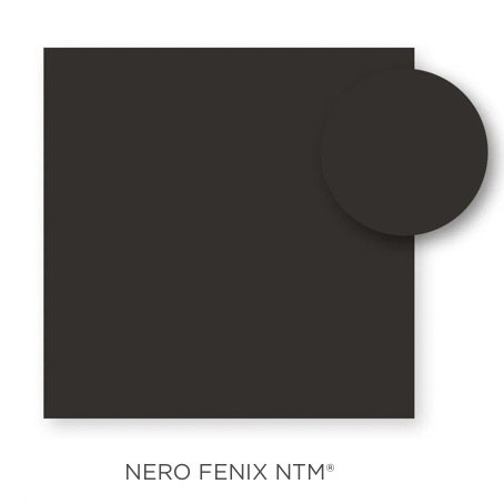 Nardi Piano Laminato square table top - nero fenix ntm