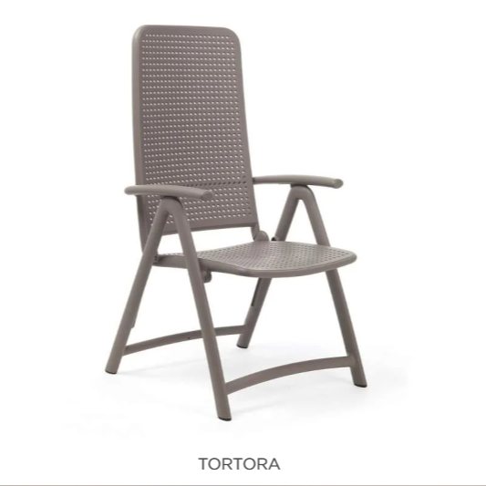 Nardi Darsena outdoor armchair in tortora