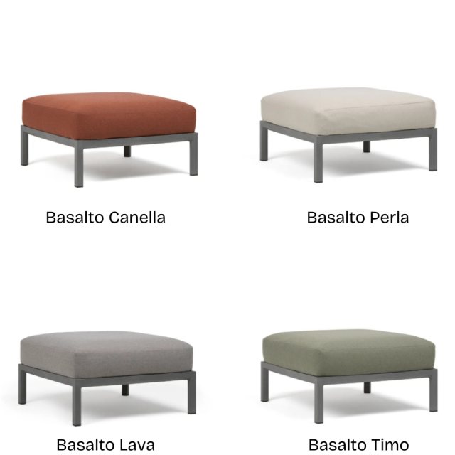 Nardi Maximo Footstool - Basalto