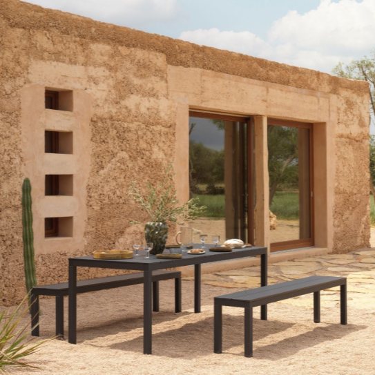 Nardi Rio alu dining set
