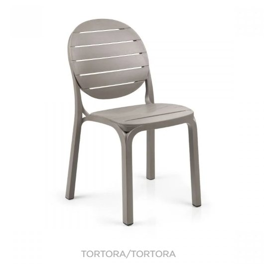 Nardi Erica outdoor dining chairs - tortora