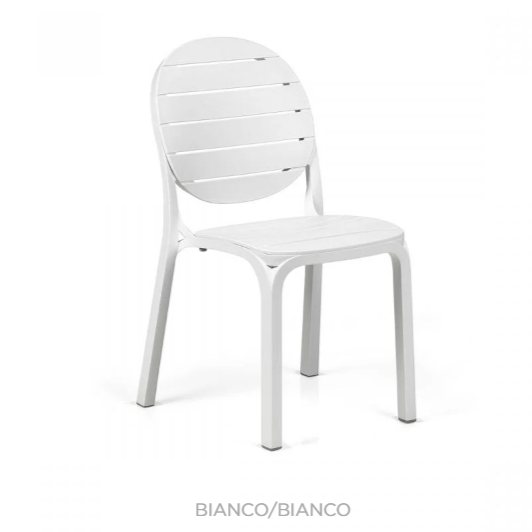 Nardi Erica outdoor dining chairs - bianco