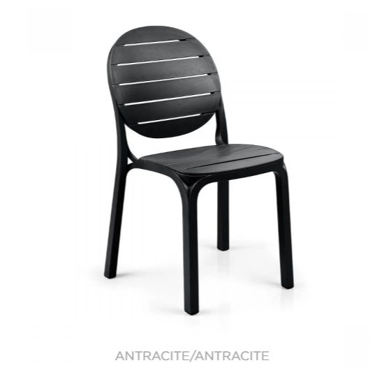 Nardi Erica outdoor dining chairs - antracite