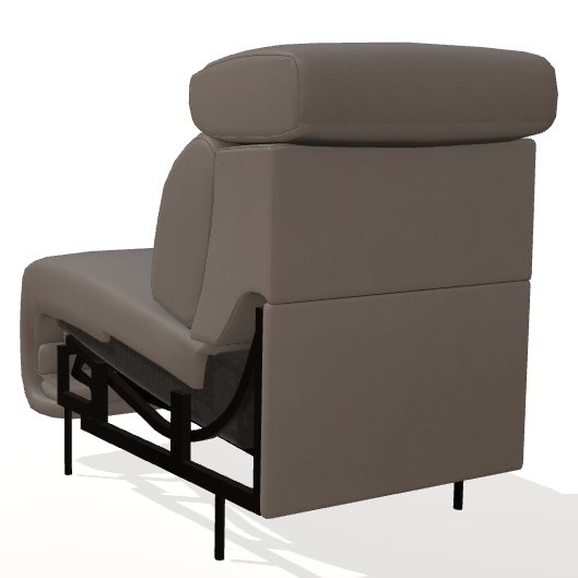 Fama Berlin KR seat module - Back view