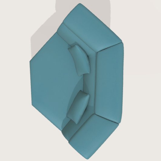 Fama Berlin Z Dalmata corner module -  Aerial View