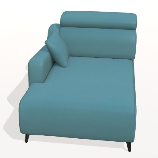 Fama Berlin GV1 chaise longue module Dalmata