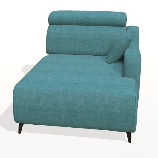 Fama Berlin GV2 chaise longue module Fabric