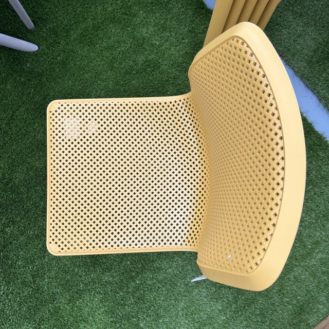 Nardi Outdoor 6 x Nardi Bit bistrot dining chairs in Senape (5 day delivery)