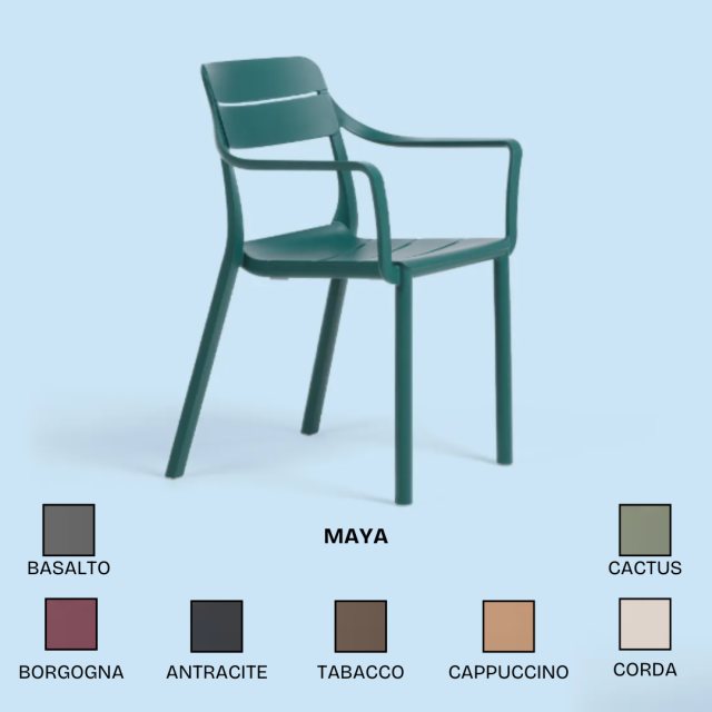Nardi Cassia dining armchairs