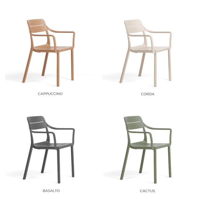 Nardi Outdoor Nardi Cassia dining armchairs (set of 2-6)