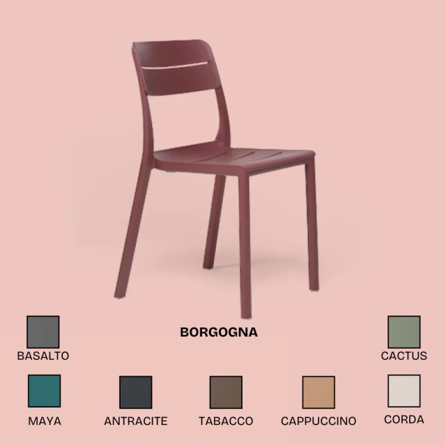 Nardi Cassia bistrot chairs