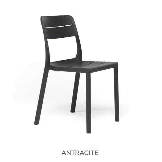 Nardi Cassia bistrot chairs - antracite