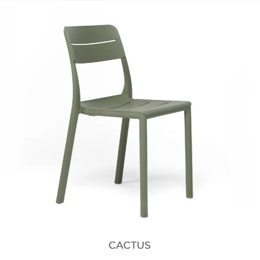 Nardi Cassia bistrot chairs - cactus