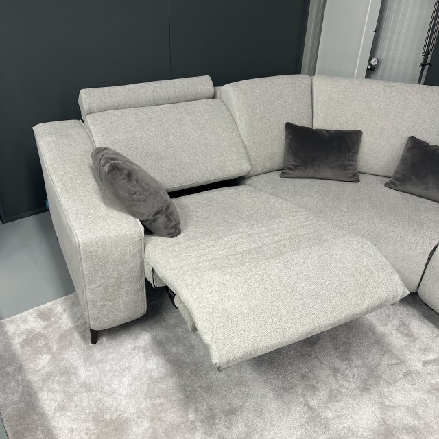Fama Fama Atlanta recliner corner sofa - covered in axis 54